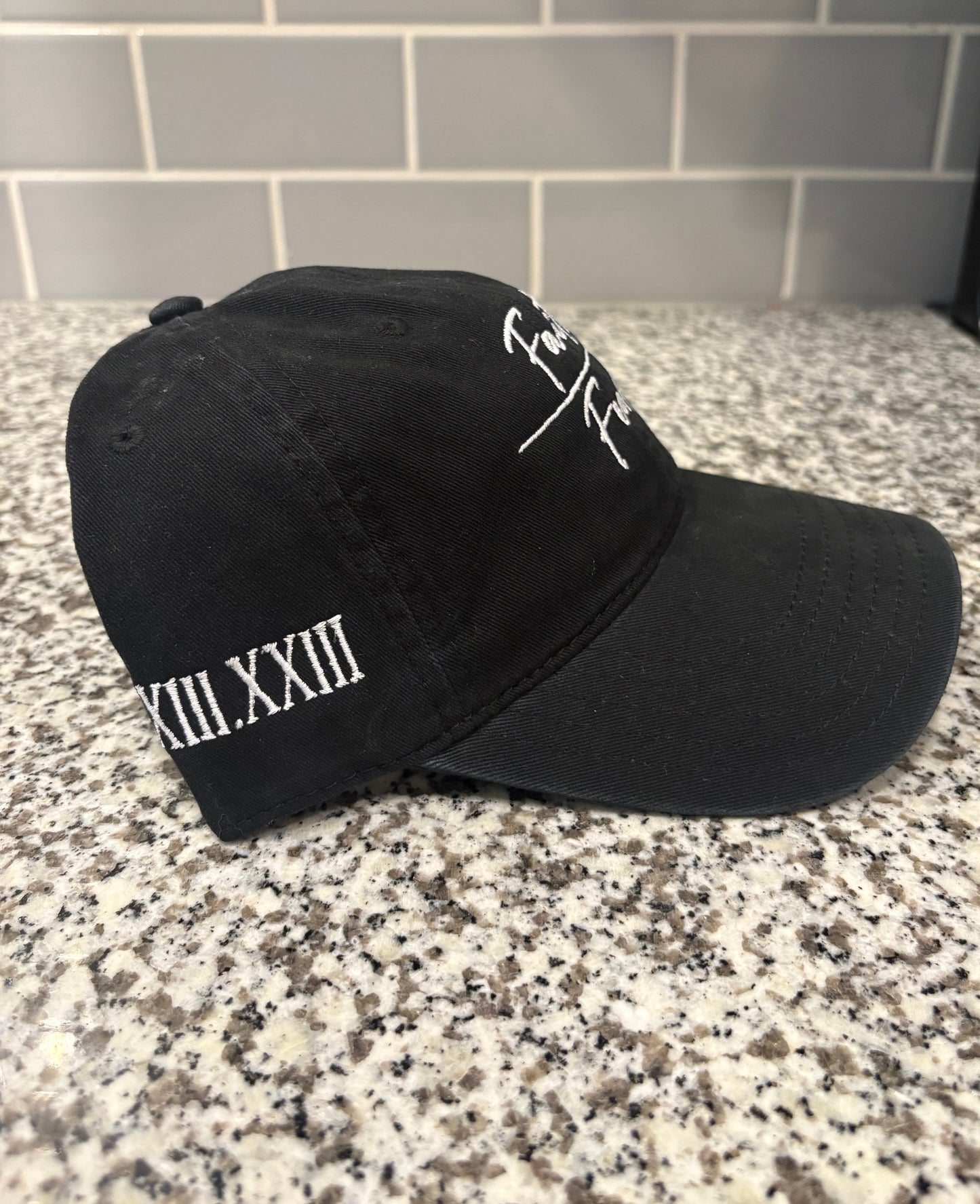 Faith Over Fear Dad Cap