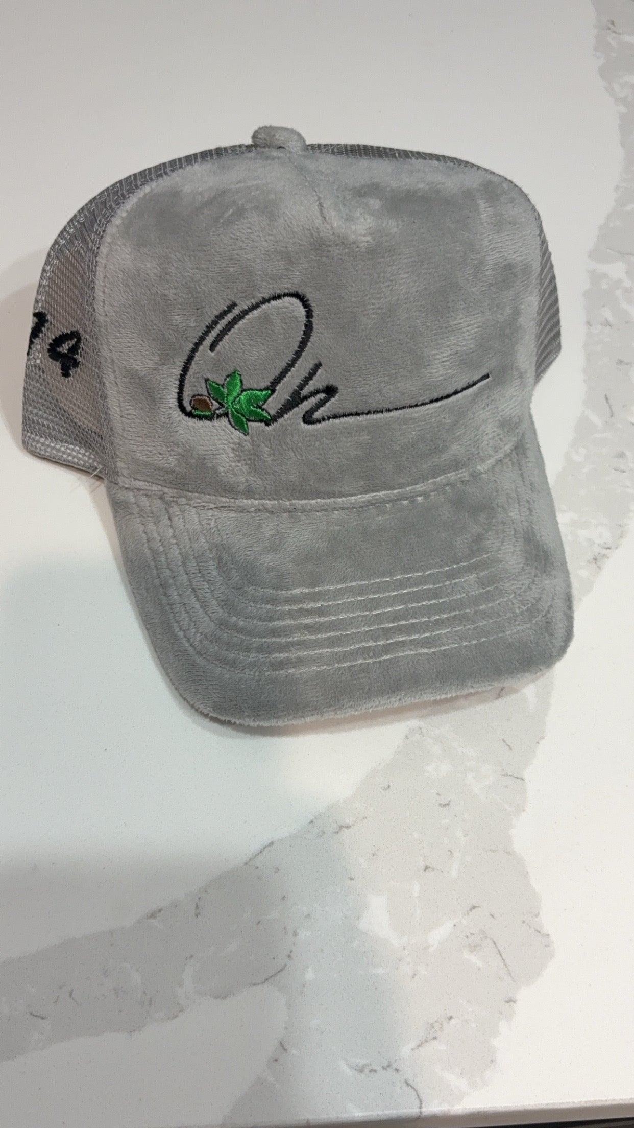 Ohio Trucker Hat Velvet