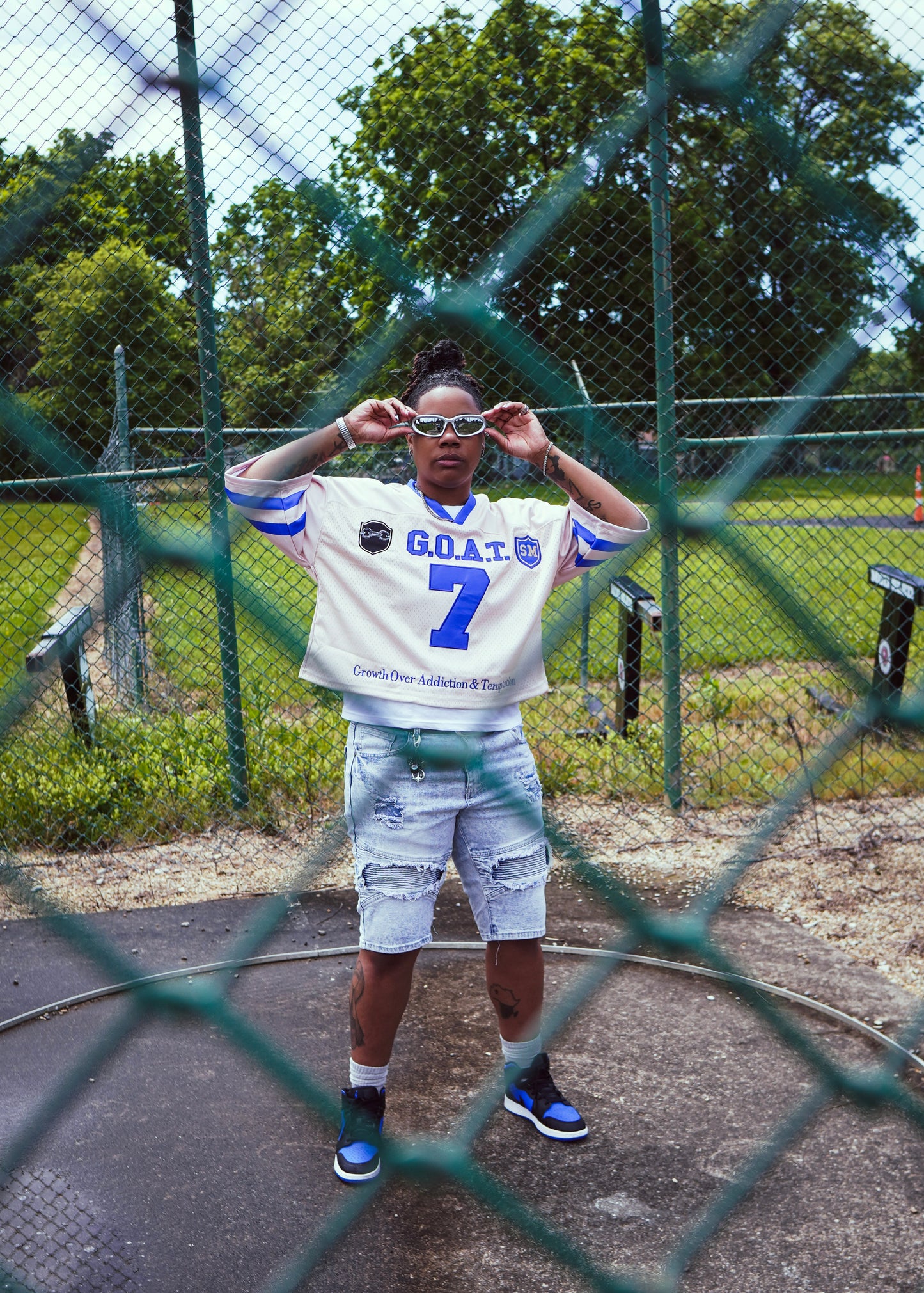 G.O.A.T. Jersey – Growth Over Addiction & Temptation