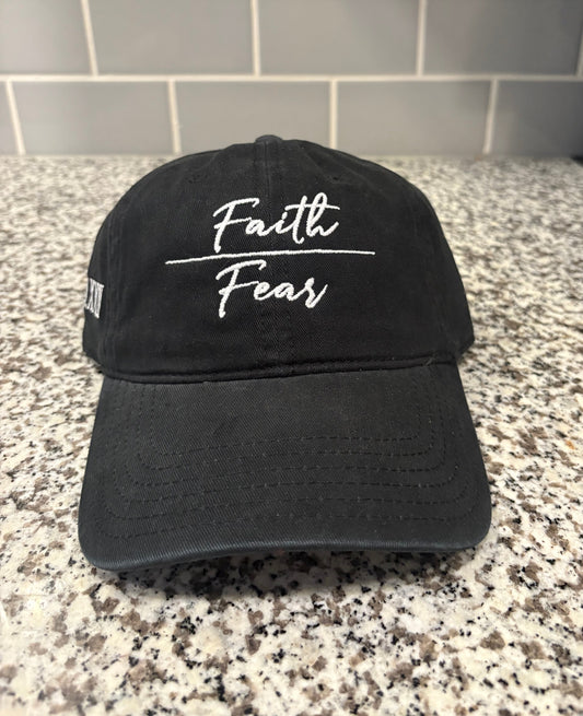 Faith Over Fear Dad Cap